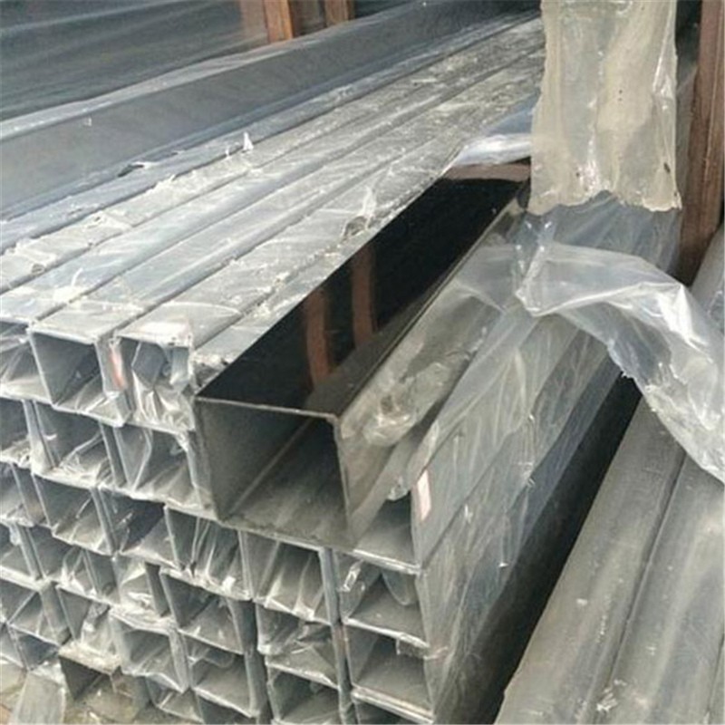 包头抛光304不锈钢无缝方管